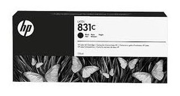HP 831C 775-ml Black Latex Ink Cartridge