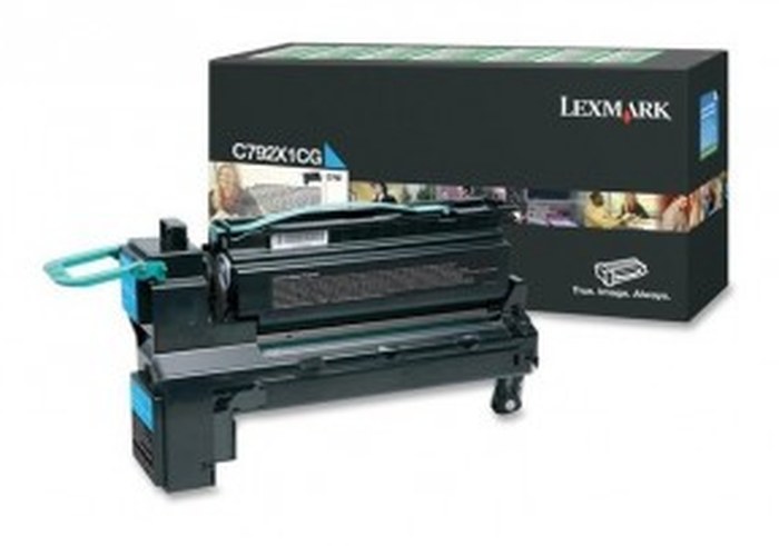 C792 TONER Cyan très haute capacité (20K) (C792X1CG)