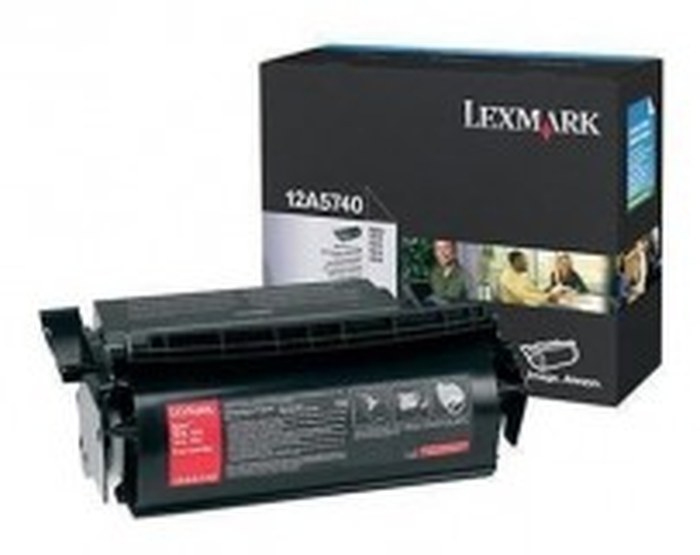 Optra T61x Toner Noir (10K) (12A5740)