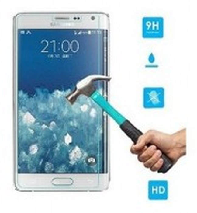 Film d ecran protecteur en verre trempe pour Samsung Galaxy Note Edge