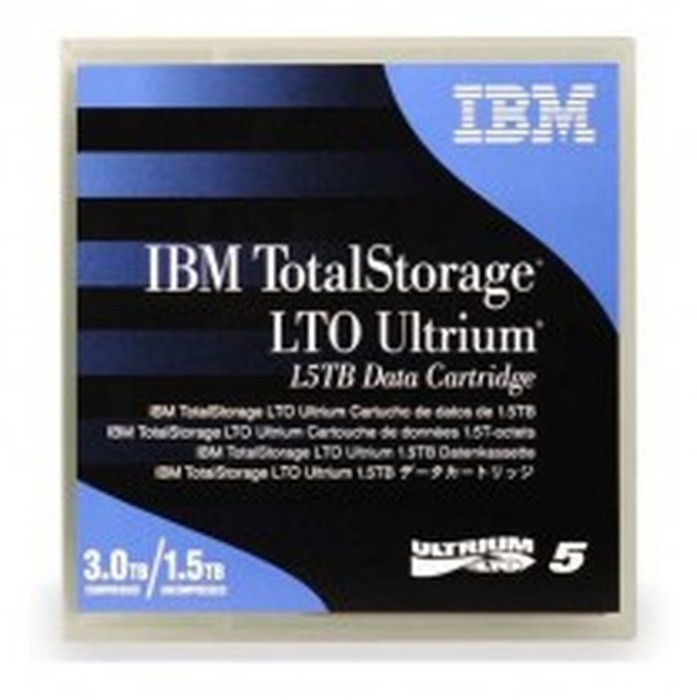 Cartouche de données IBM LTO 5 Ultrium 1.5/ 3TB (46X1290)