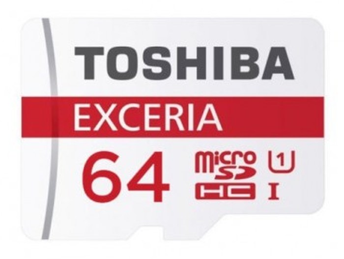 MicroSD EXCERIA M301 64GB UHS-1 - R48 - rouge avec adaptateur