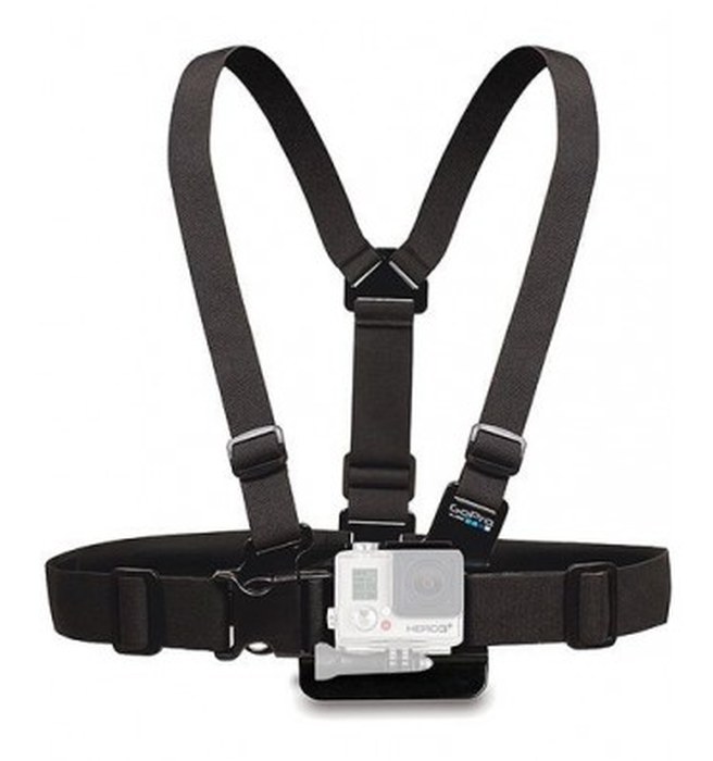 Support GOPRO /Chesty Mount /Noir /Pour : HERO - HERO3 - HERO3+ - HERO4