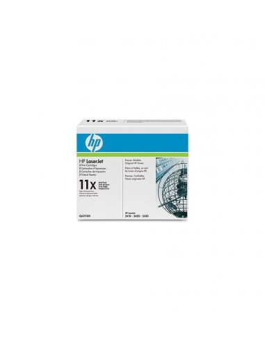 HP 11X Black Dual Pack LaserJet Toner Cartridges (Q6511XD)