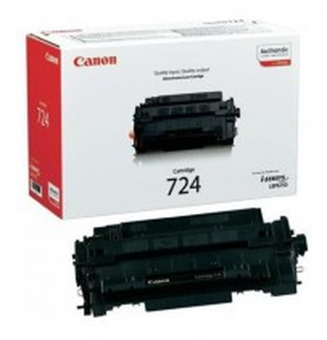 Toner Canon 724 Noir - 6000 pages