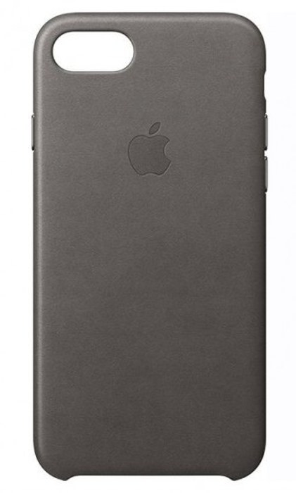 Cover APPLE en Cuir pour iPhone 7 /4.7Pouce /Gris Foncé