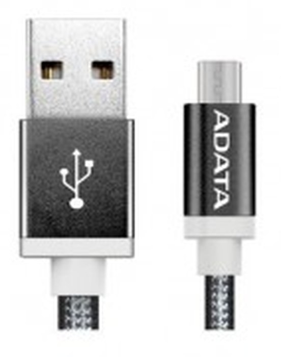 Câble Micro USB ADATA 2.0 Type A (AMUCAL-100CMK-CBK)