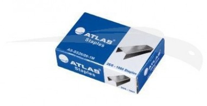 AGRAFES - ATLAS - N°10 - Lot de 20 Boîtes de 1000 agrafes