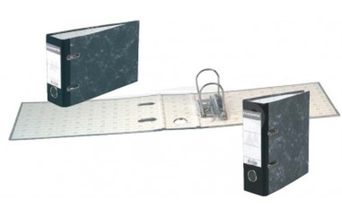 CLASSEUR A LEVIER - SICLA - PAPIER NUAGEUX - SANS PERFORATEUR - 19.5*28 - DOS 8 cm - lot de 5 classeurs