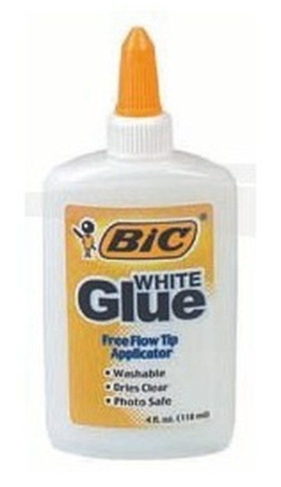TUBE DE COLLE BLANCHE - BIC - 118ml - boîte de 12 tubes