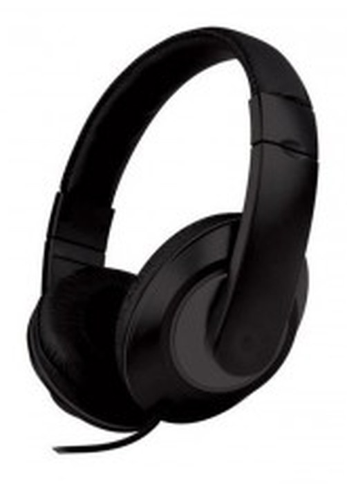 MEMUP STEREO HEADPHONES BLACK (CASQUE_MP3)
