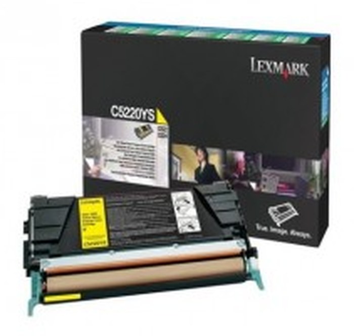 C522, C524, C53x TONER Jaune (3K) (C5220YS)