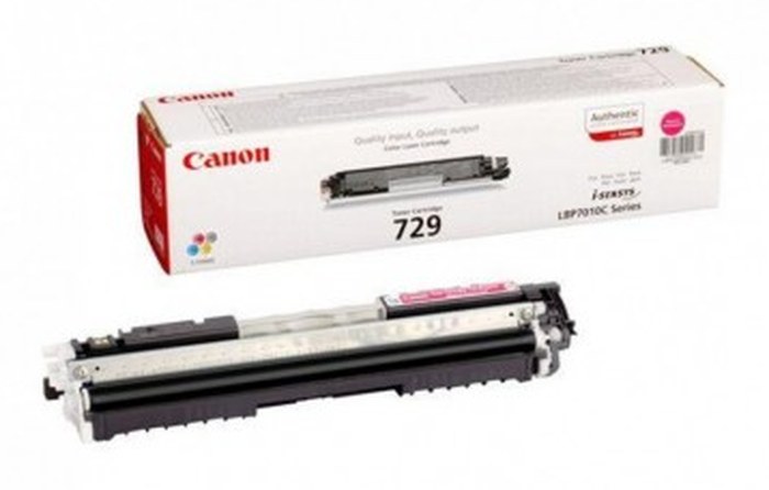 Cartouche de toner Canon 729 Magenta - 1000 Pages