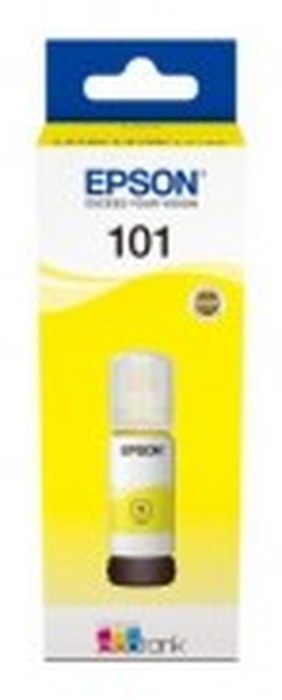 Bouteille d'encre Epson EcoTank 101 - Jaune (C13T03V44A)