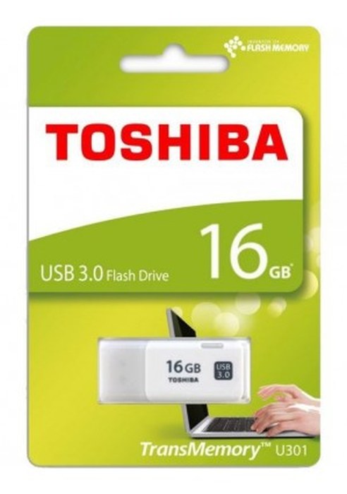 Clé TransMemory U301 16 Go - Blanc - usb 3.0
