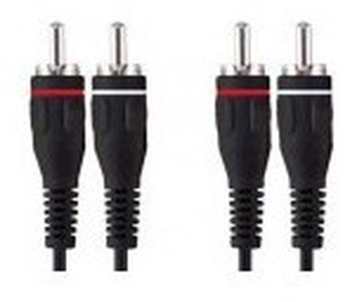 Audio Cable 2x RCA M - 2x RCA M 1.0m