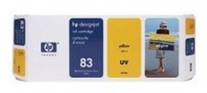 HP 83 3-pack 680-ml Light Cyan