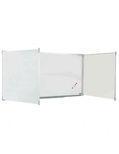 Tableau blanc émaillé triptyque EXPRESS 2V 1*2 400 x 100 cm