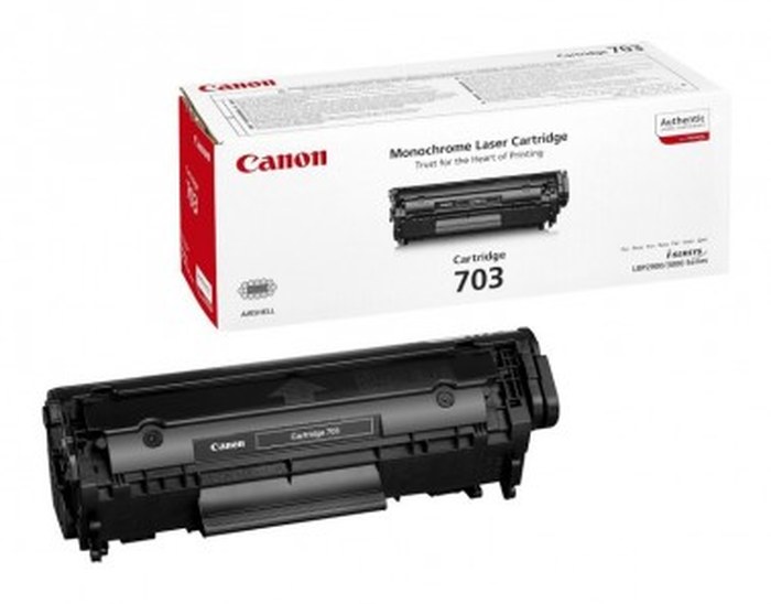Cartouche de toner Canon 703 Noir - 2000 Pages