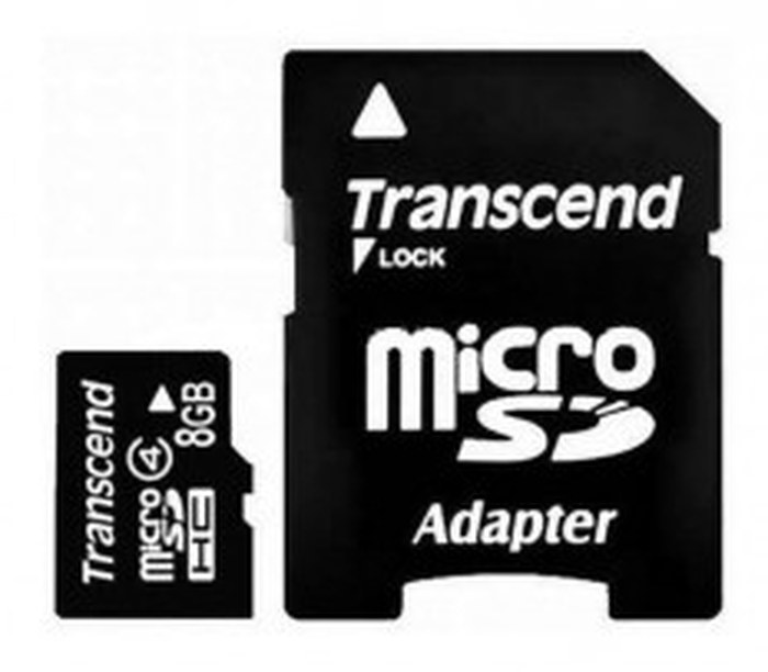 TRANSCEND 8GB microSD Class 4 (TS8GUSDHC4)
