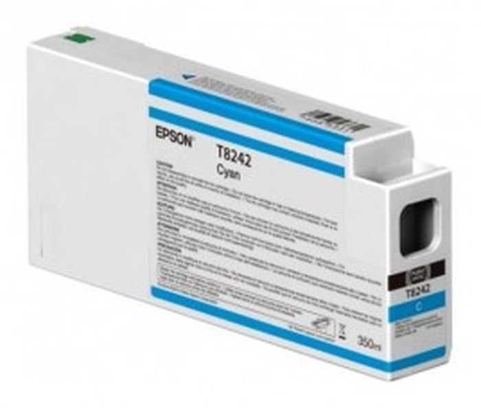 Cartouche d'encre Epson T824200 - Cyan 350ml (C13T824200)