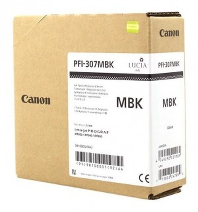 Cartouche d'encre Canon Original - Traceur PFI-307 (330 mL)