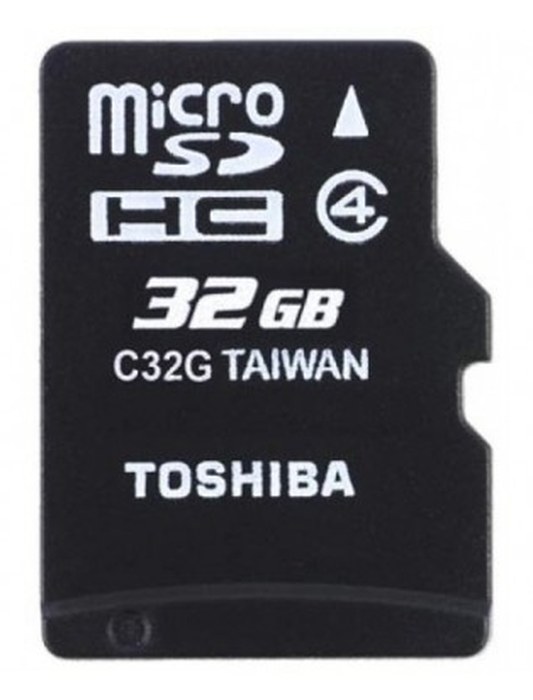MicroSD M102 32 Go Class4 noir avec adaptateur