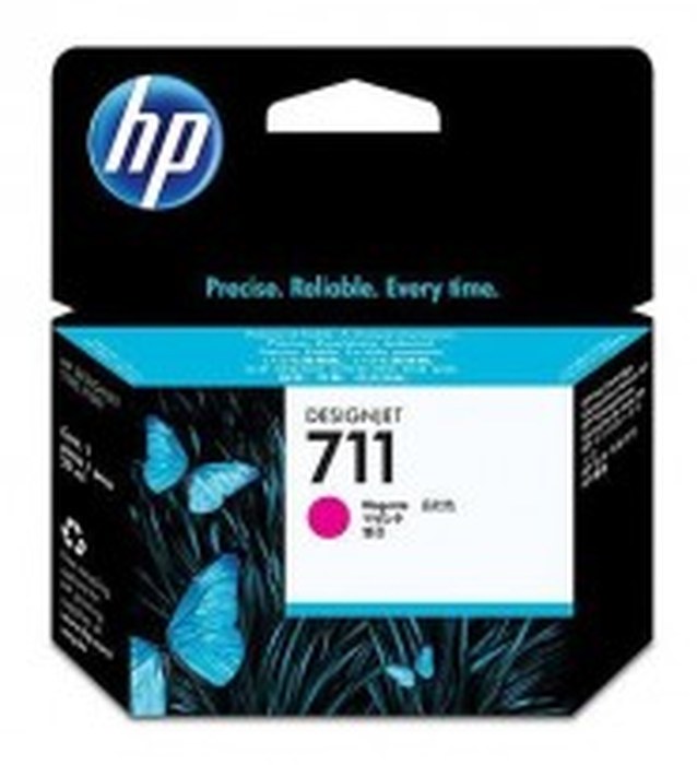 Cartouche d'encre magenta 29 ml HP 711 (CZ131A)
