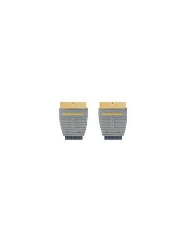 BE BLUE FLAT SCART AV CABLE SCART M - SCART M 2M