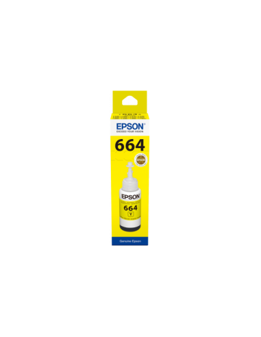 Bouteille dencre Jaune Epson (C13T66444A)