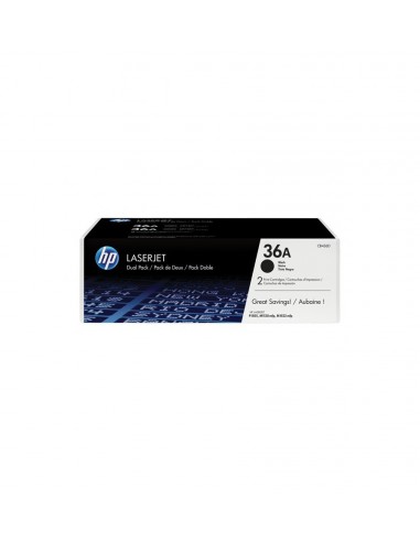 HP LaserJet P1006 Black Crtg Dual Pack (CB436AD)