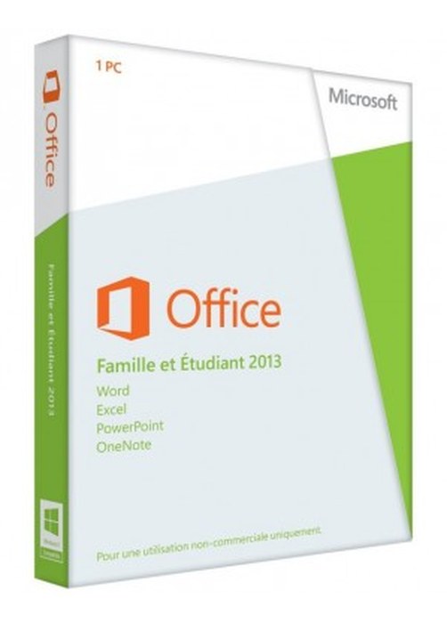 Microsoft Office Famille et Etudiant 2013 32-bit/x64 Français Only EM DVD
