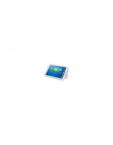 FLIP COVER TABLETTE SAMSUNG GALAXY T110 BLANCHE