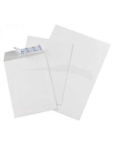 500 POCHETTES AUTODEX - UNIPAPEL - BLANC SUPÉRIEUR - 90g - 162 x 229 mm