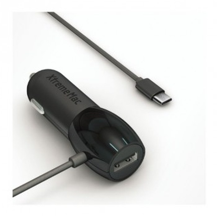 Chargeur de voiture XtremeMac Micro-USB - 3,4 Amp (IPU-IA2M-11)