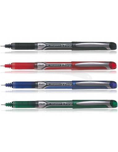 STYLO PILOT HI-TECPOINT V7 GRIP - ENCRE LIQUIDE - BOITE DE 12 STYLOS