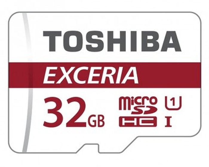MicroSD EXCERIA M301 32GB UHS-1 - R48 - rouge - avec adaptateur