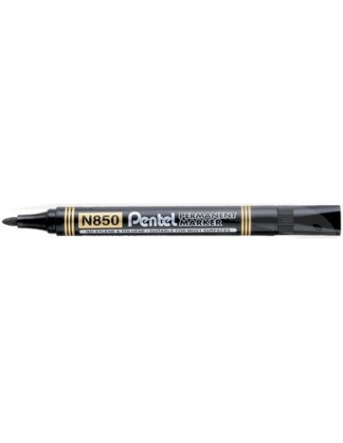 Marqueur permanent N850 - PENTEL - pointe ogive, - Pochette de 4 MARQUEUR