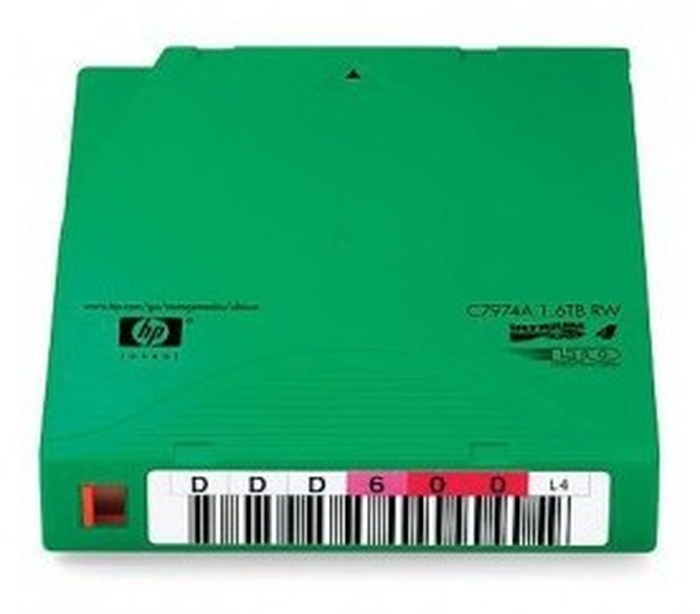 HP LTO4 Ultrium 1.6TB RW Custom Label 20 pack