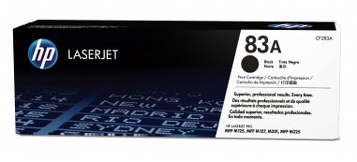 HP Toner Laserjet 83A Noir (CF283A)