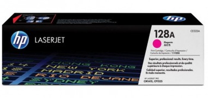 Cartouche d'encre magenta HP LaserJet 128A (CE323A)