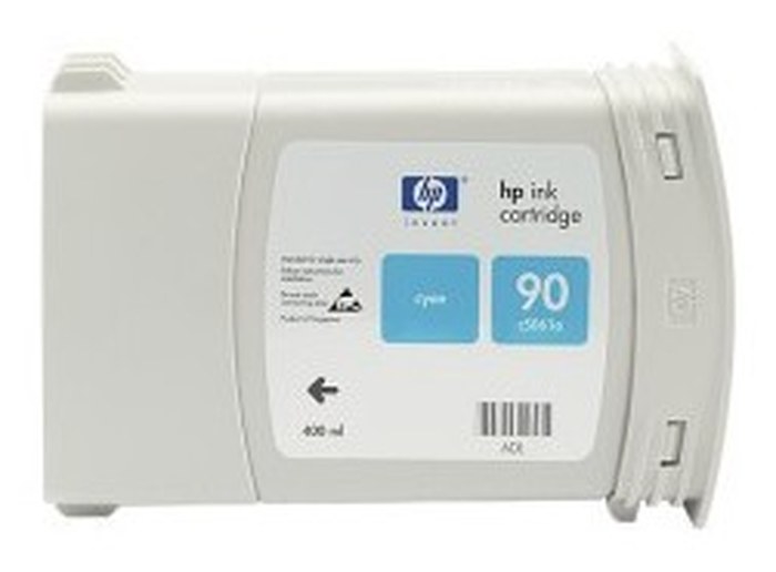 HP 90 3-pack 400-ml Cyan