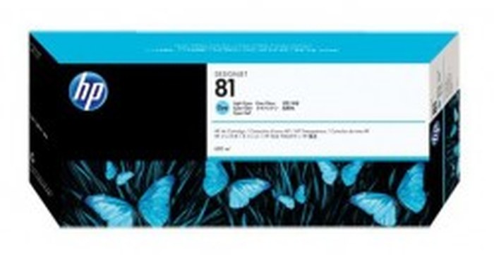HP 81 680-ml Light Cyan Dye Cartouche (C4934A)