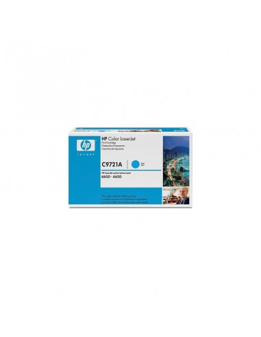Cartouche d'impression cyan HP LaserJet 641A (C9721A)