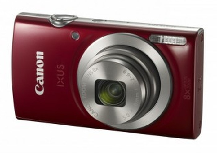 Appareil photo Compact Canon Lxus185 - Rouge (1809C001AA)