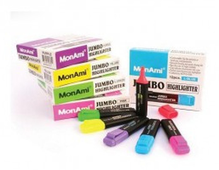 FLUORESCENT MON AMI ( JUMBO ) BOITE DE 12