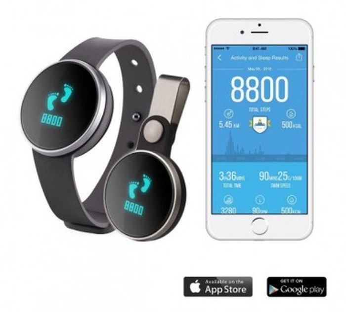 BRACELET CONNECTE IHEALTH POUR L'ACTIVITE ET LE SOMMEIL