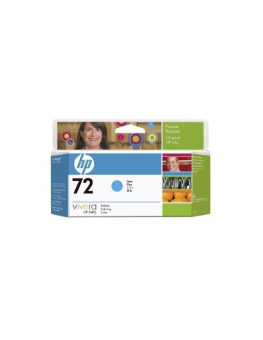 HP CARTOUCHE N€72 CYAN DJ T1100 (130ML) (C9371A)