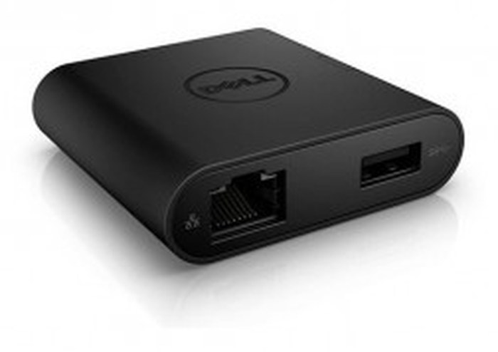 Adaptateur Dell (USB-C vers HDMI/VGA/Ethernet/USB 3.0)