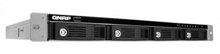 Serveur NAS professionnel 4 baies Rackable QNAP TS-453U-RP avec alimentation redondante